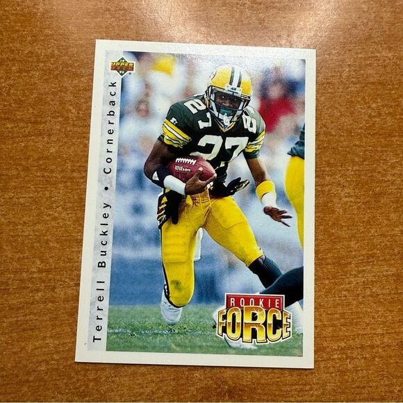 Terrell Buckley Rookie Force Card - Picture 1 of 3